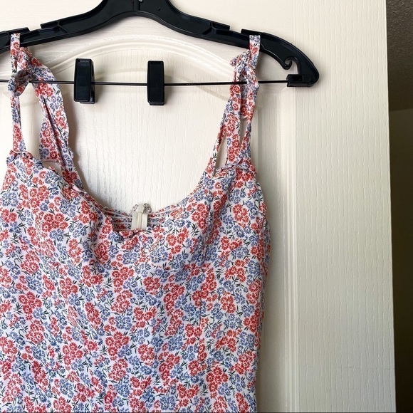 Reformation Dress Nikita Floral Midi Ruffle Shelby 10 GUC - Picture 4 of 8